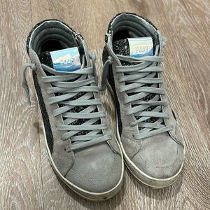 P448 glitter sneakers